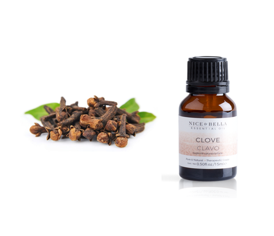 ACEITE ESENCIAL NICE & BELLA CLAVO Restaura, Estimula