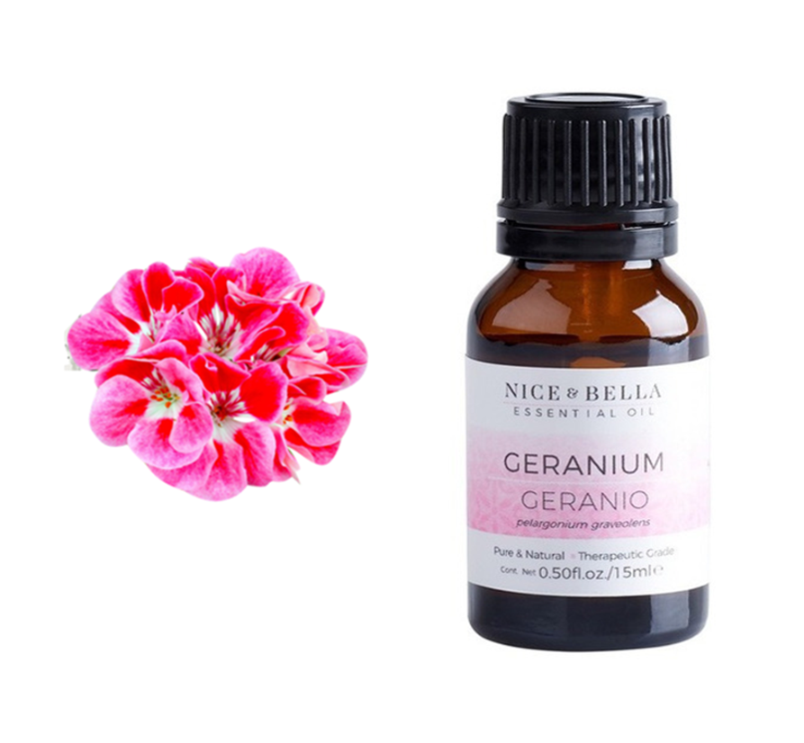 ACEITE ESENCIAL NICE & BELLA GERANIO Reanima, Equilibra.