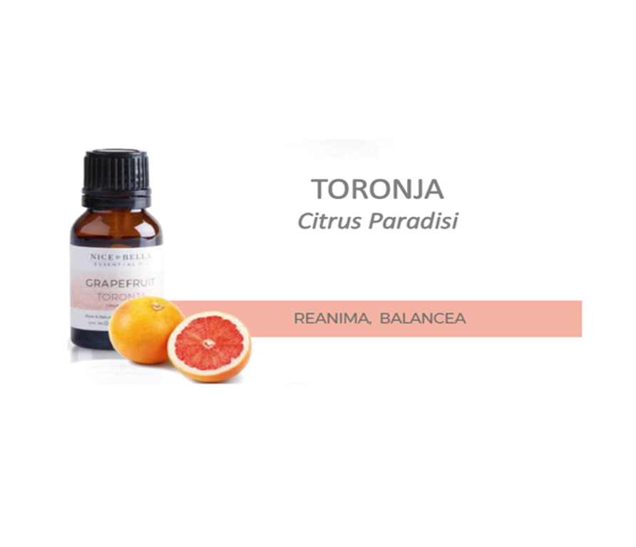 ACEITE ESENCIAL NICE & BELLA TORONJA, Reanima, Balancea