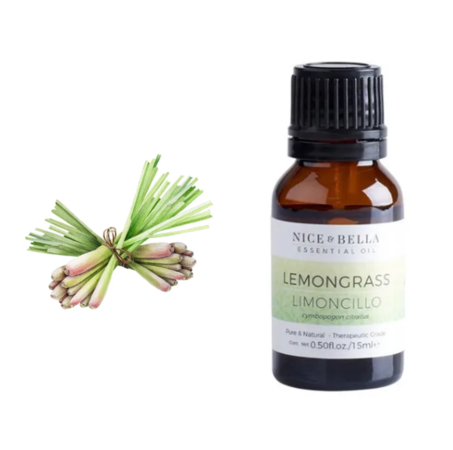 ACEITE ESENCIAL NICE & BELLA LIMONCILLO Reanima, Estimula, Relaja, Refresca.