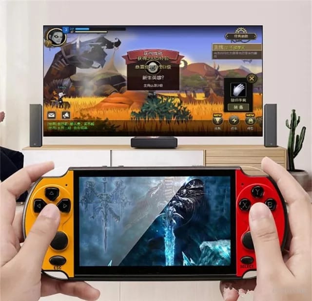 Consola Generica Jx7 P Portatil 5.1 Pulg 1000 Juegos 