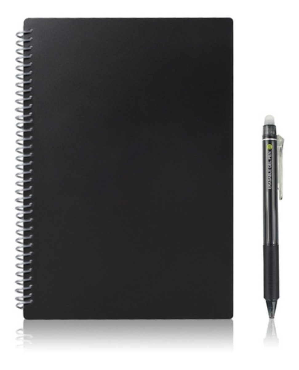 Cuaderno Inteligente Reutilizable Libreta Negra