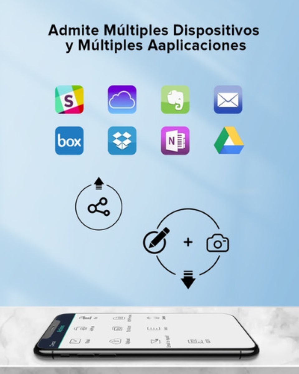 Cuaderno Inteligente Reutilizable Libreta Negra