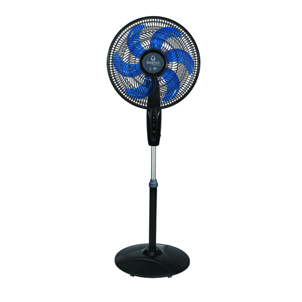 Ventilador WiFi, Ventilador Inteligente, Control por Voz o por Aplicación, 2 EN 1: Montaje como Pedestal o en Pared