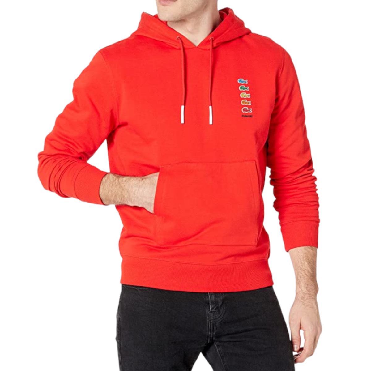 Sudadera Lacoste Polaroid Rojo Unisex