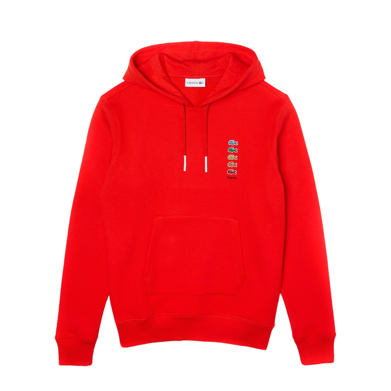 Sudadera Lacoste Polaroid Rojo Unisex