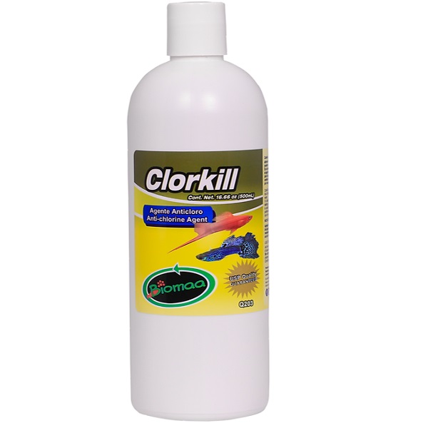 Anticloro Clorkill 500 Ml. Biomaa Peces Acuario