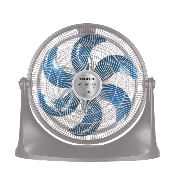 Taurus Supersonic Circulador de Aire, Ecojet Silencioso, 20 Pulgadas, color Gris