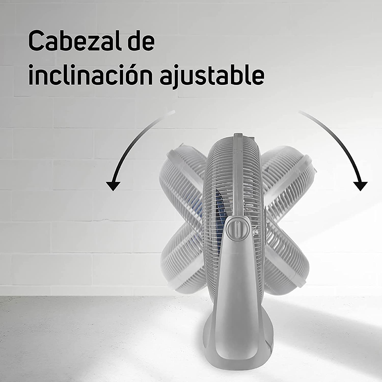 Taurus Supersonic Circulador de Aire, Ecojet Silencioso, 20 Pulgadas, color Gris