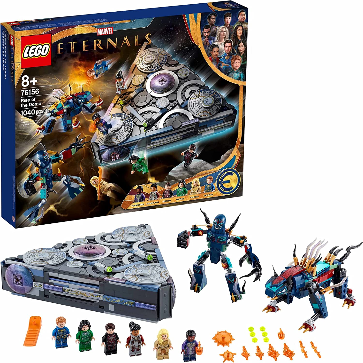 Lego Marvel Eternals 76156 Ascenso De Domo