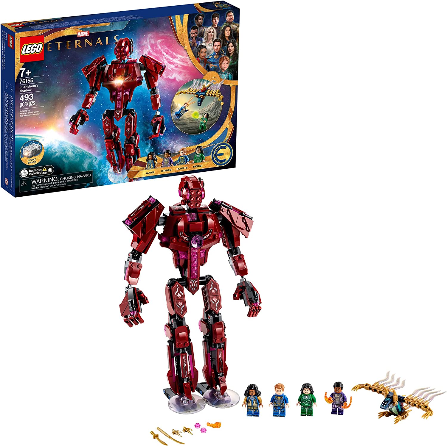 Lego Marvel Eternals 76155 La Sombra De Arishem