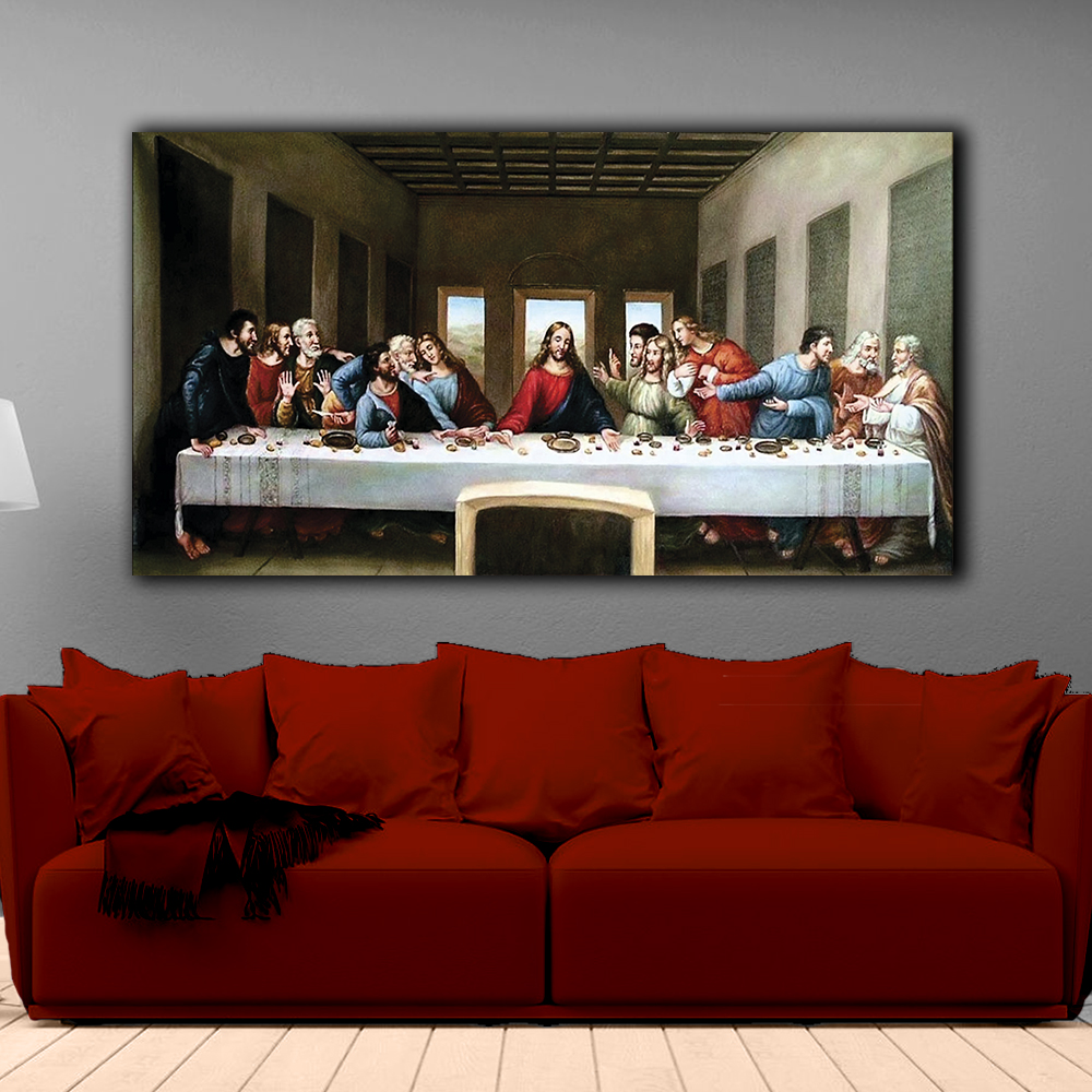Cuadros Decorativos - La Ultima Cena ( Leonardo Da Vinci ) Personalizado