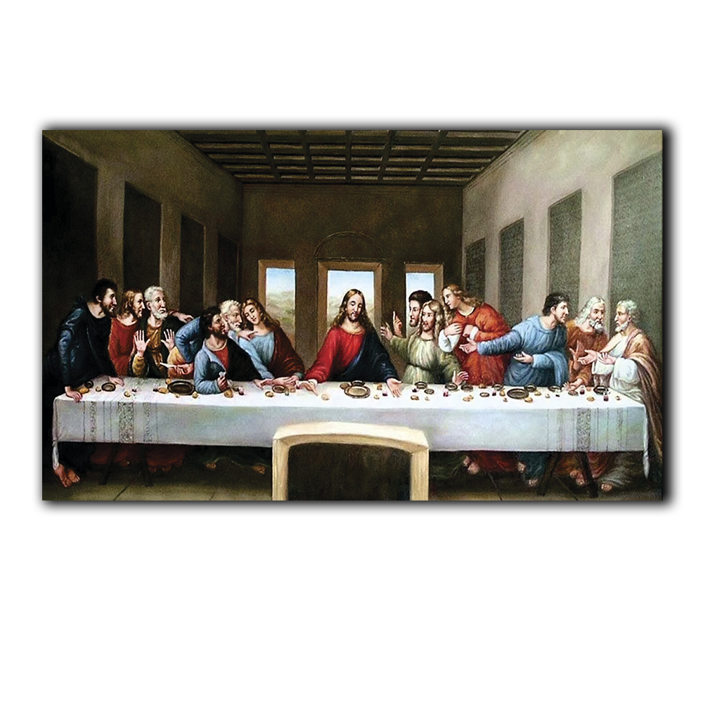 Cuadros Decorativos - La Ultima Cena ( Leonardo Da Vinci ) Personalizado