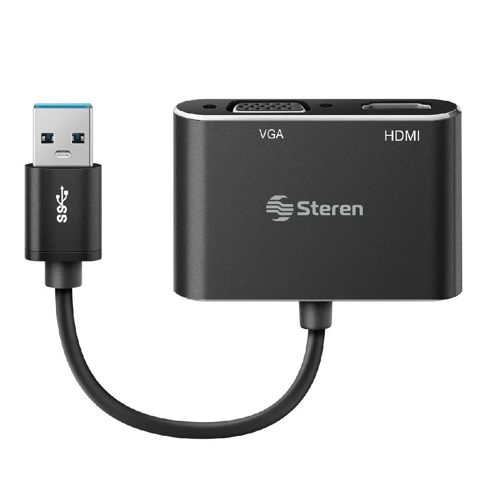 Adaptador vga 2024 a hdmi steren