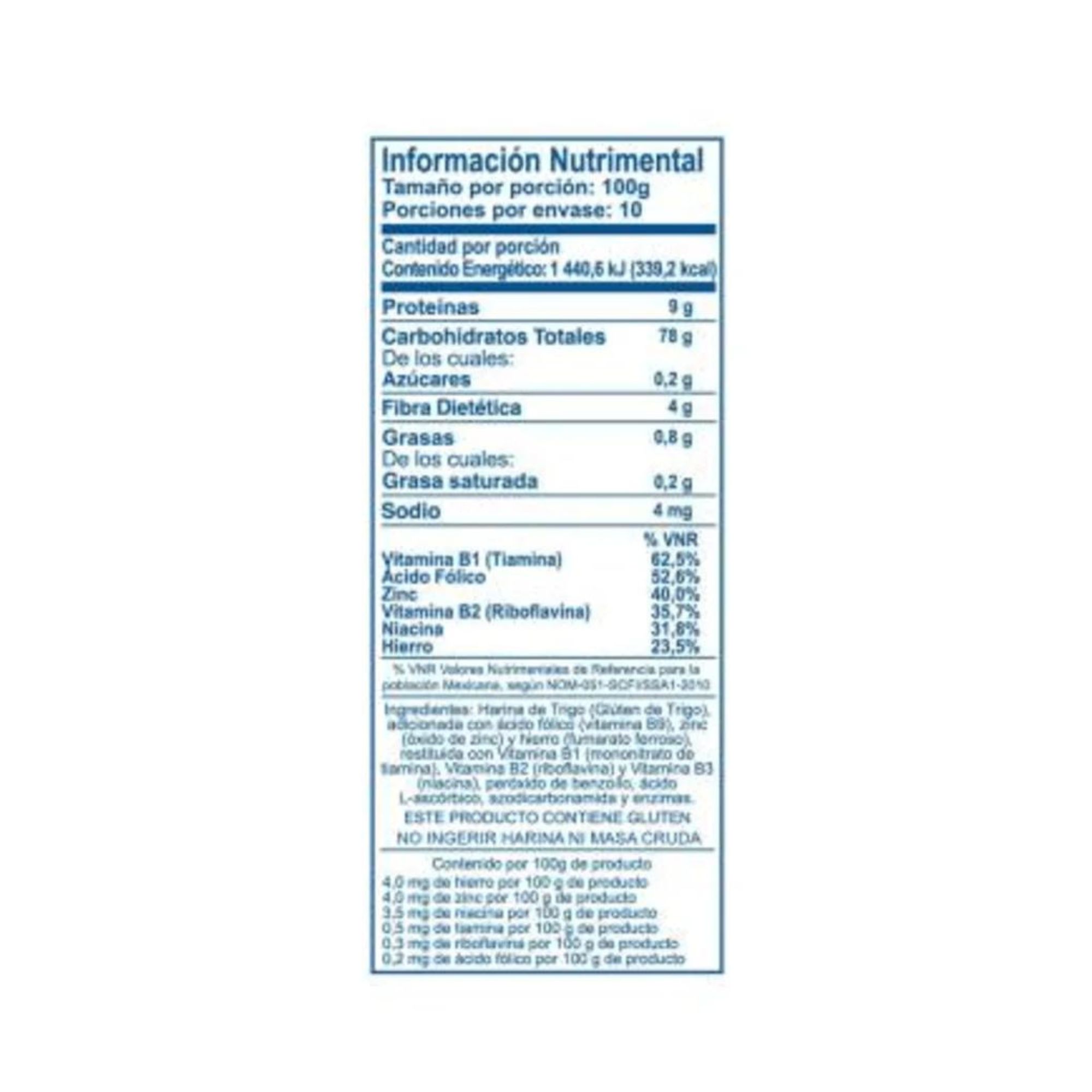 Harina De Trigo El Diluvio 4 Pack De 1 Kg