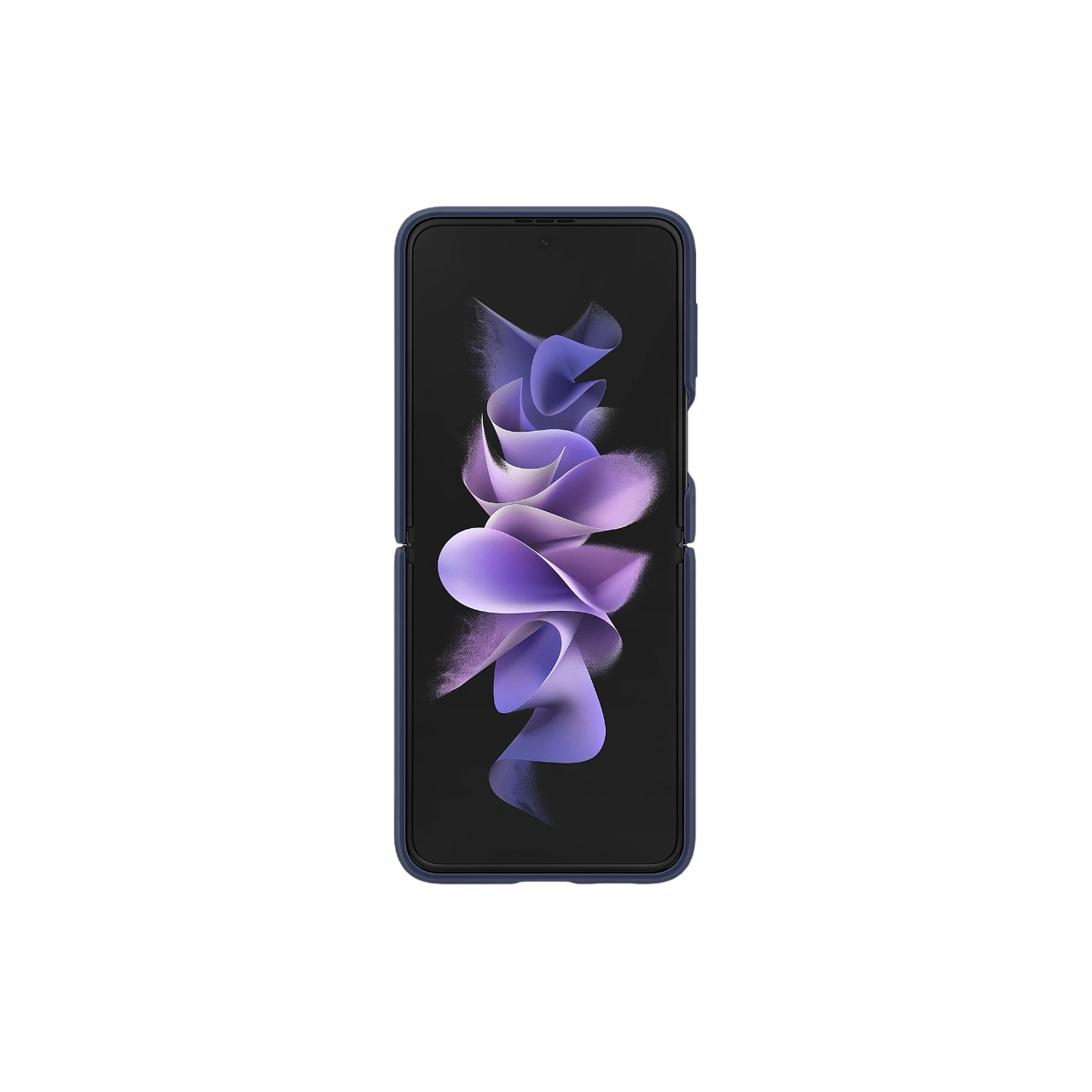 Funda Samsung Original Silicone Cover Ring para Z Flip 3 Color Azul Marino