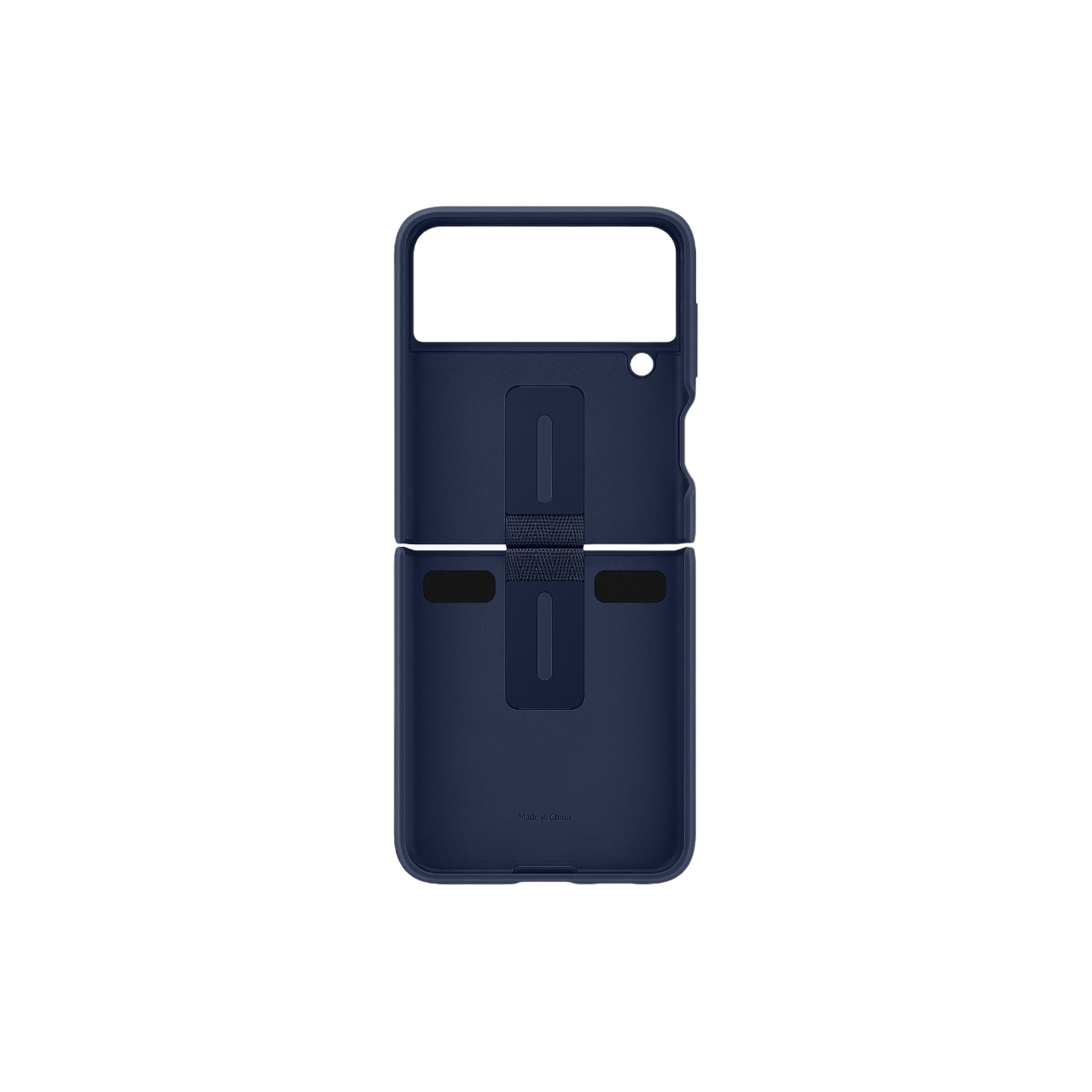 Funda Samsung Original Silicone Cover Ring para Z Flip 3 Color Azul Marino
