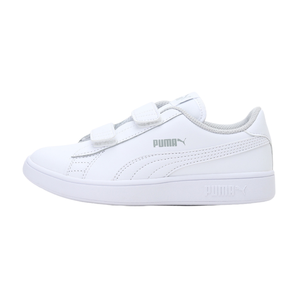 Tenis Puma smash V2 blanco para bebe 365173 02