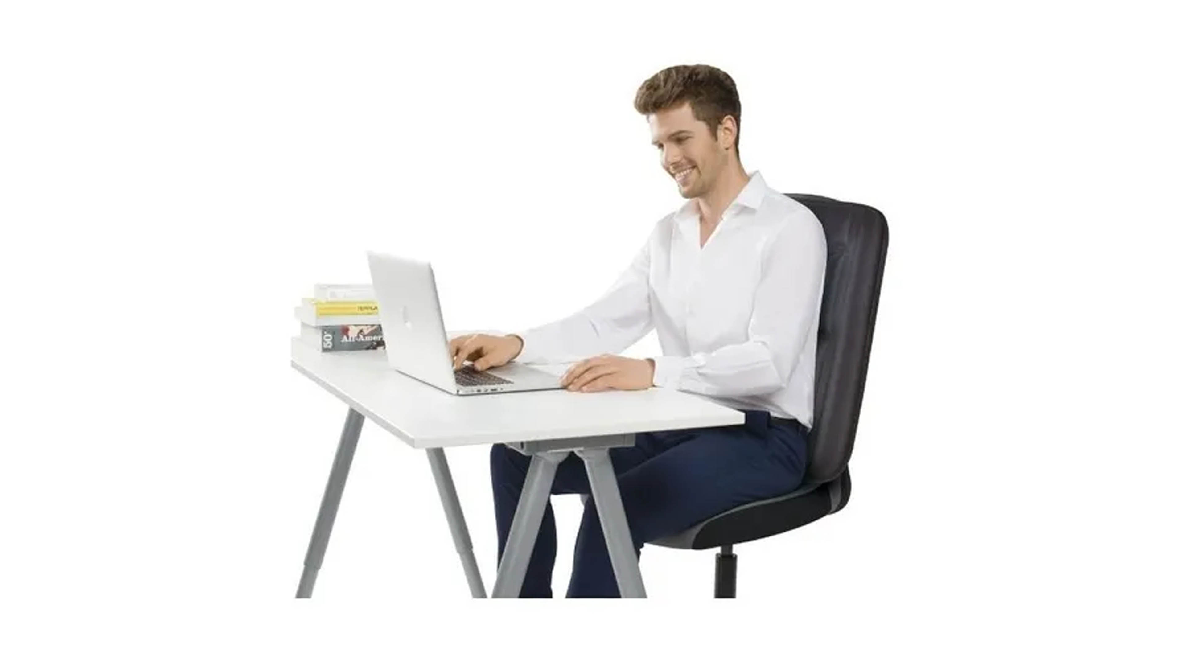 Masajeador de Espalda Cojín Calentador Eléctrico con Vibración 