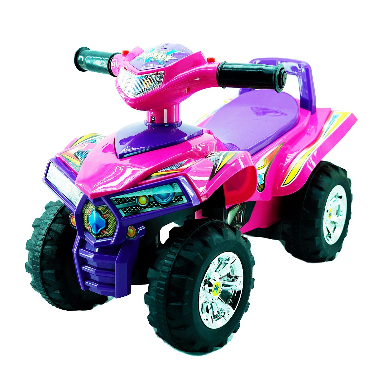 Montable para Niños Cuatrimoto Super ATV Rosa BM Toys