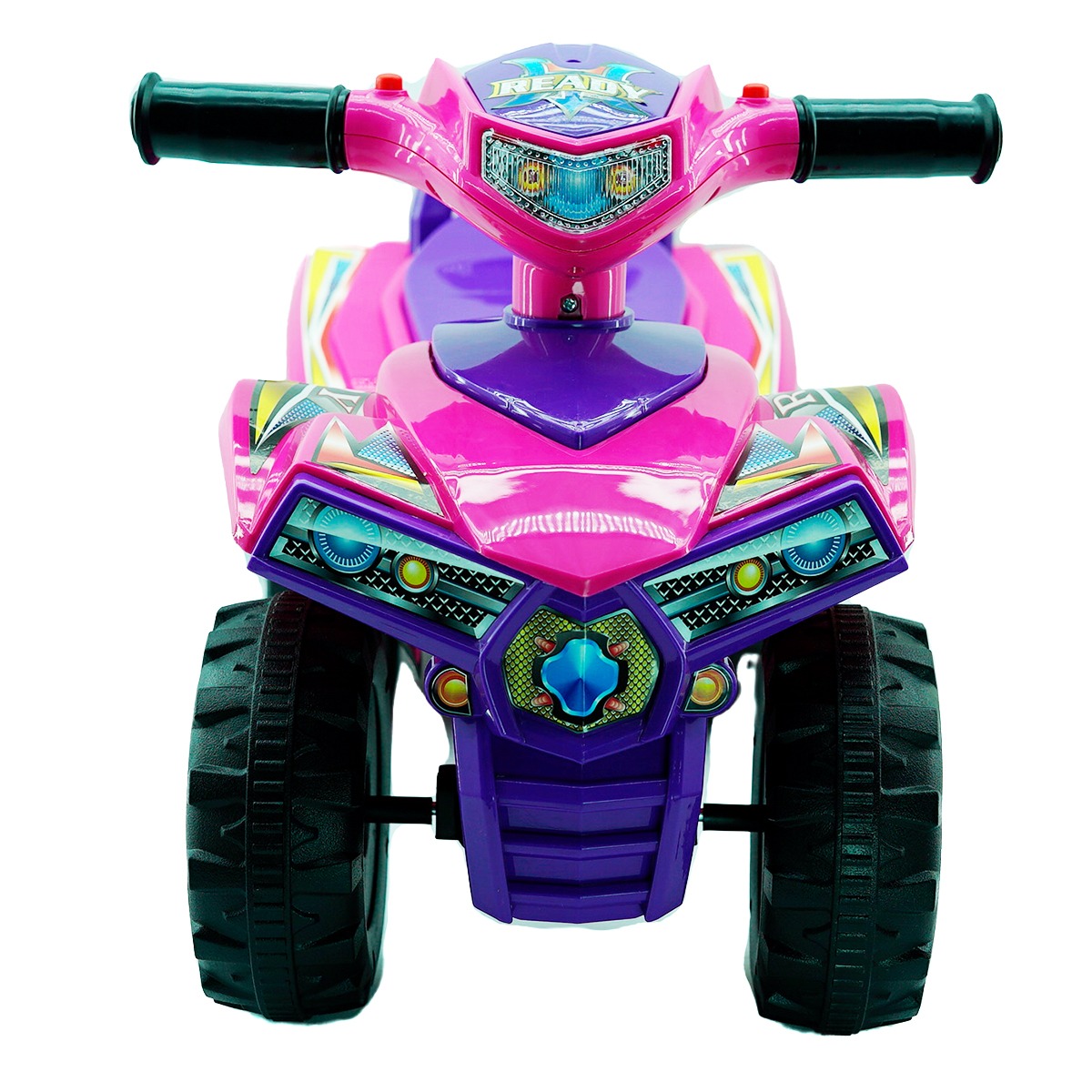 Montable para Niños Cuatrimoto Super ATV Rosa BM Toys