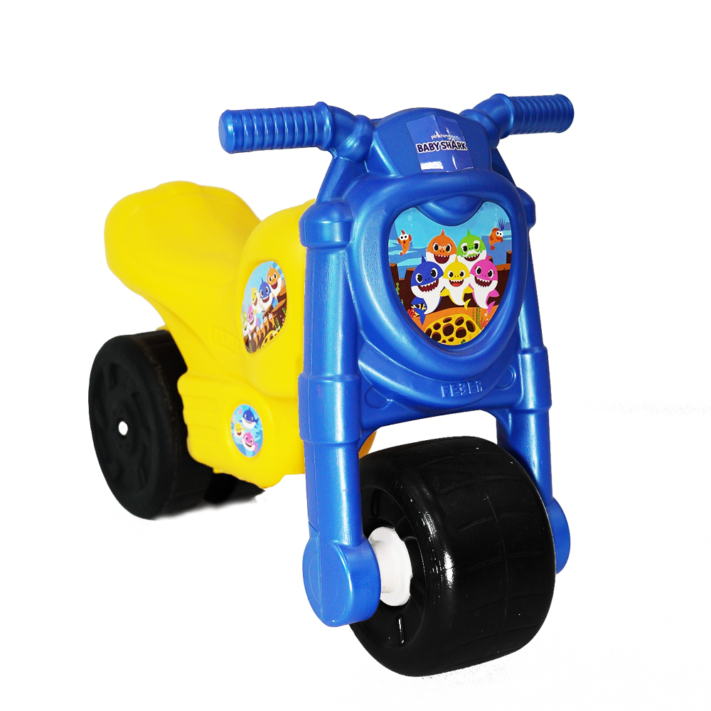 Moto Feber  Azul con Amarillo Baby Shark