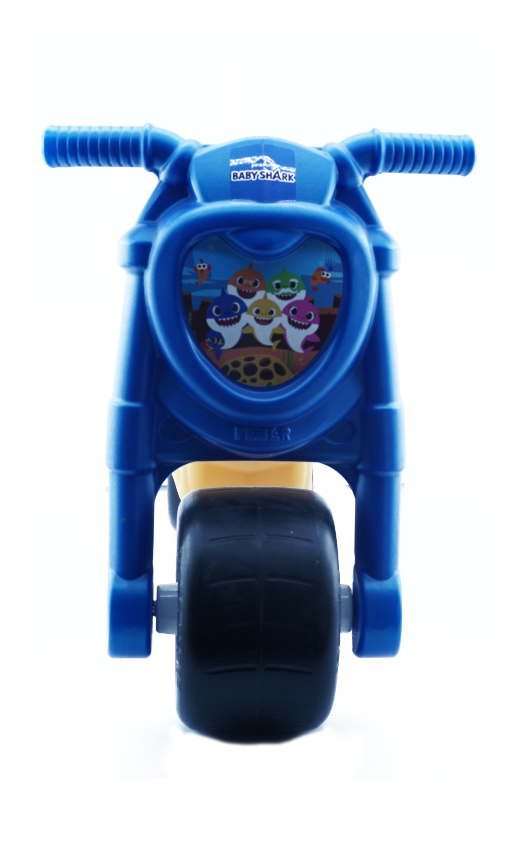 Moto Feber  Azul con Amarillo Baby Shark