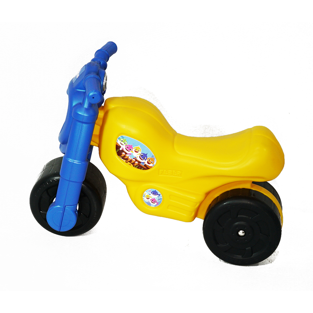 Moto Feber  Azul con Amarillo Baby Shark