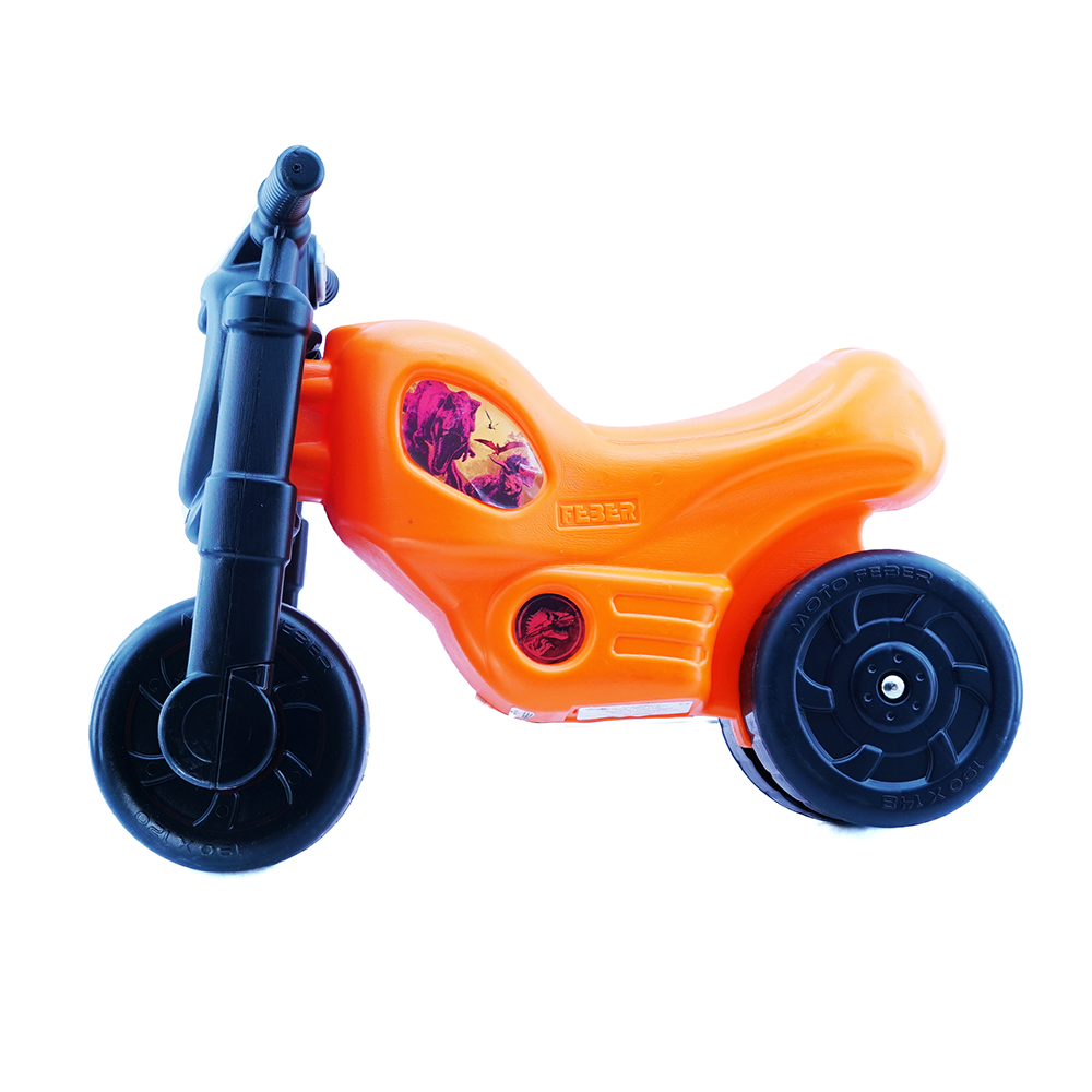 Montable para Niños Moto Feber Jurassic World Naranja