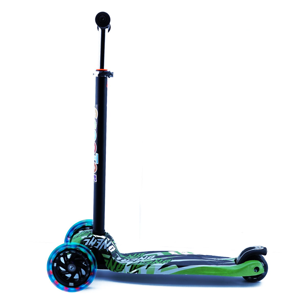 Scooter Patín para Niños Grafiti Verde BM Toys