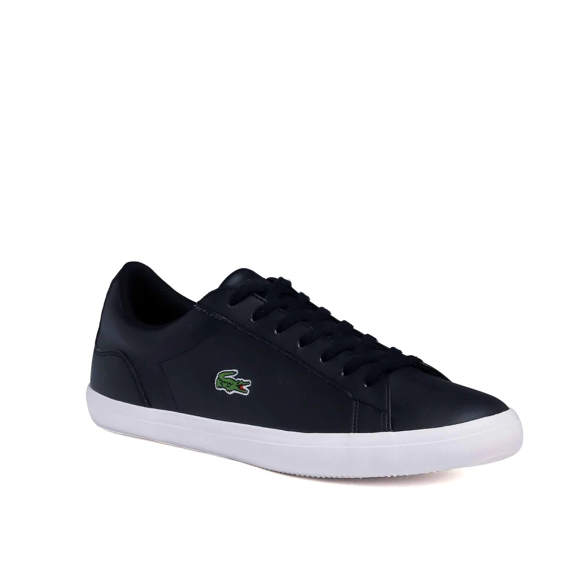 TENIS LACOSTE NEGRO CON BLANCO LEROND BL 1 CAM (7-33CAM1032024)