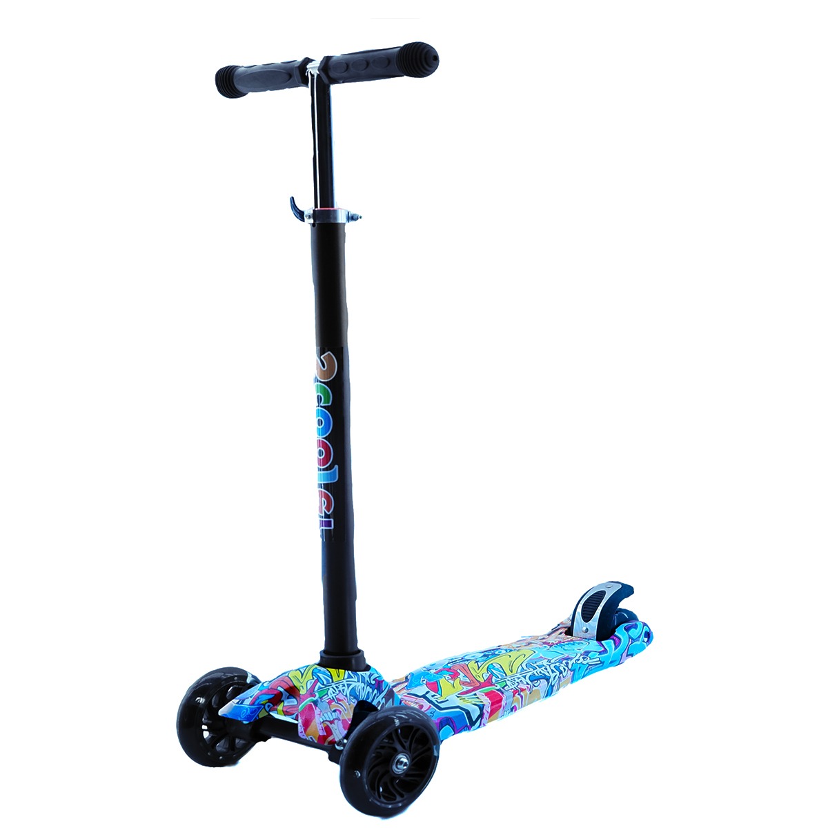 Scooter Patín para Niños Grafiti Naranja BM Toys