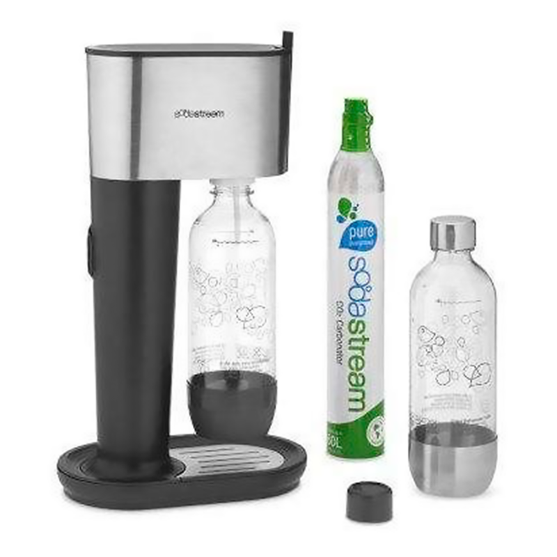 Sodastream Pure Silver Tanque Co2(60l) Botella Reutilizable