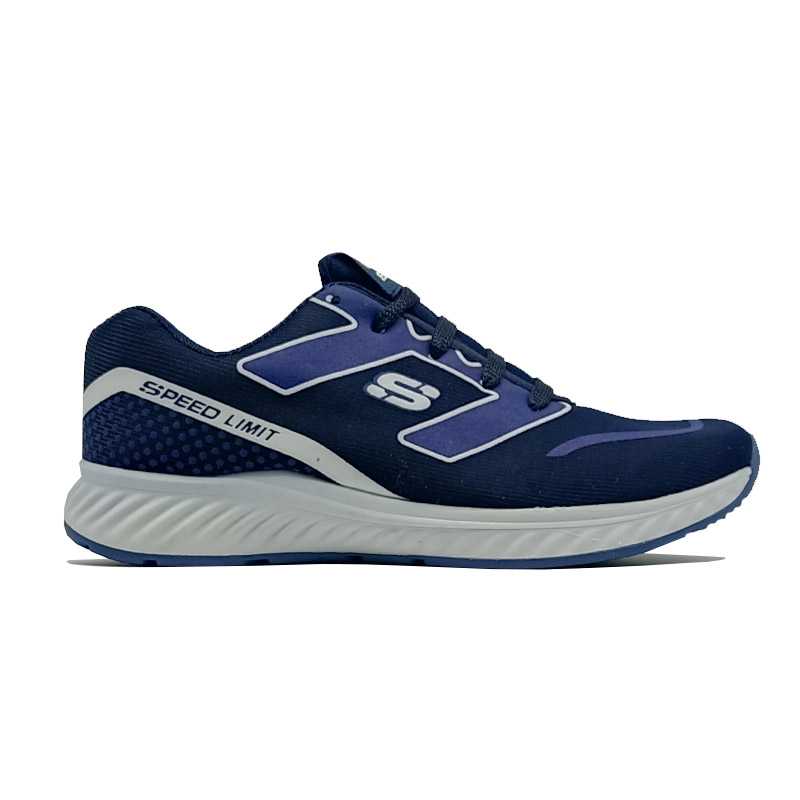 Tenis Speed 600 Azul Marino Blanco Mujer Unisex Running Ejercicio