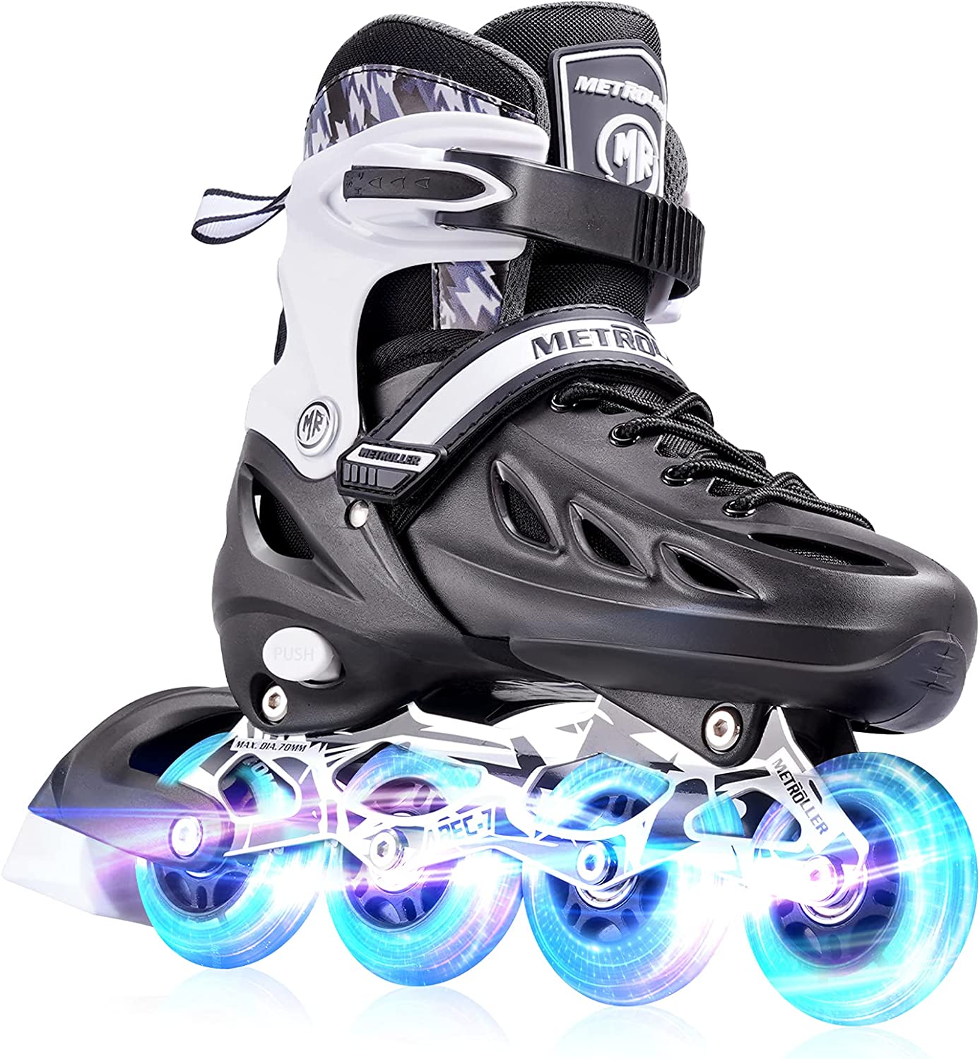 Patines en Línea Altera con Luz LED Ajustables a 4 Tallas