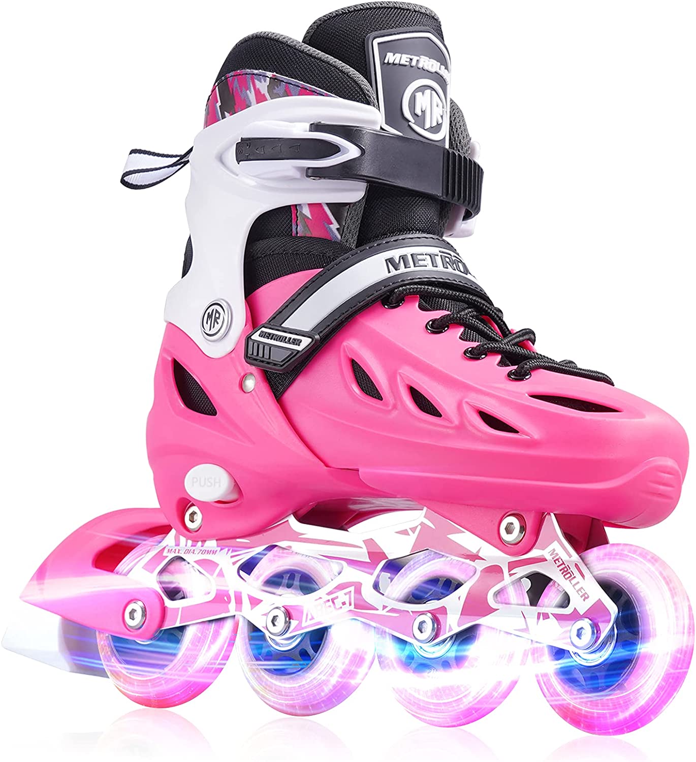 Patines en Línea Altera con Luz LED Ajustables a 4 Tallas