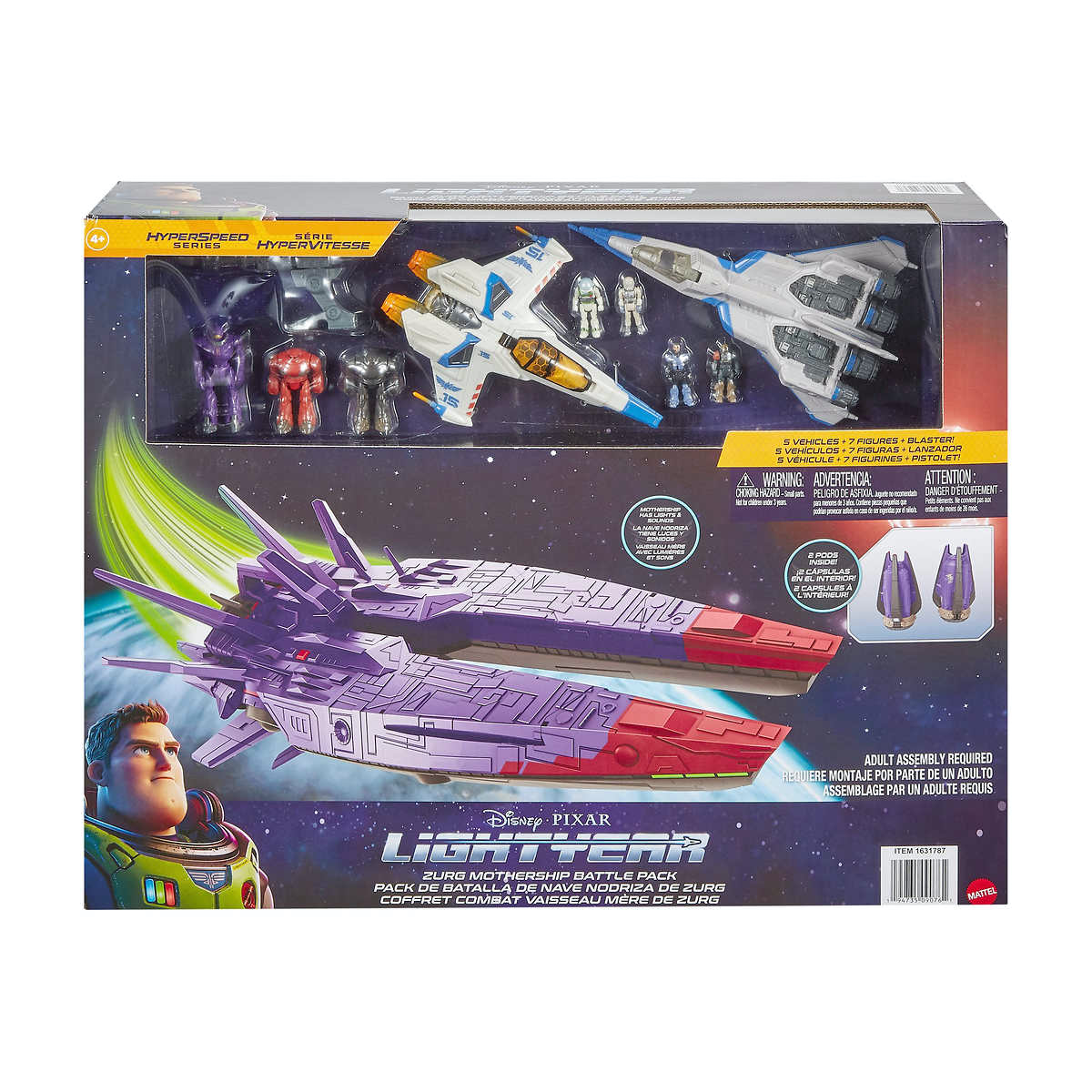 Pack de Batalla de Nave Nodriza The Zurg Lightyear Disney Pixar