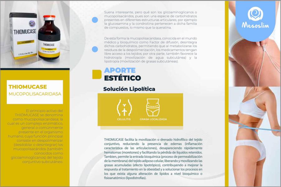 Thiomucase - Mesoterapia - Mesoslim