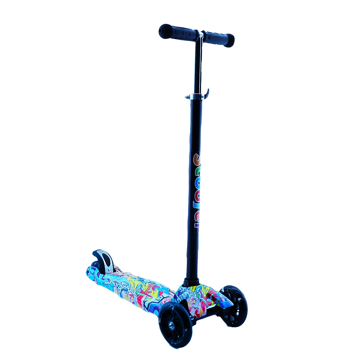 Scooter Patín para Niños Grafiti Naranja BM Toys