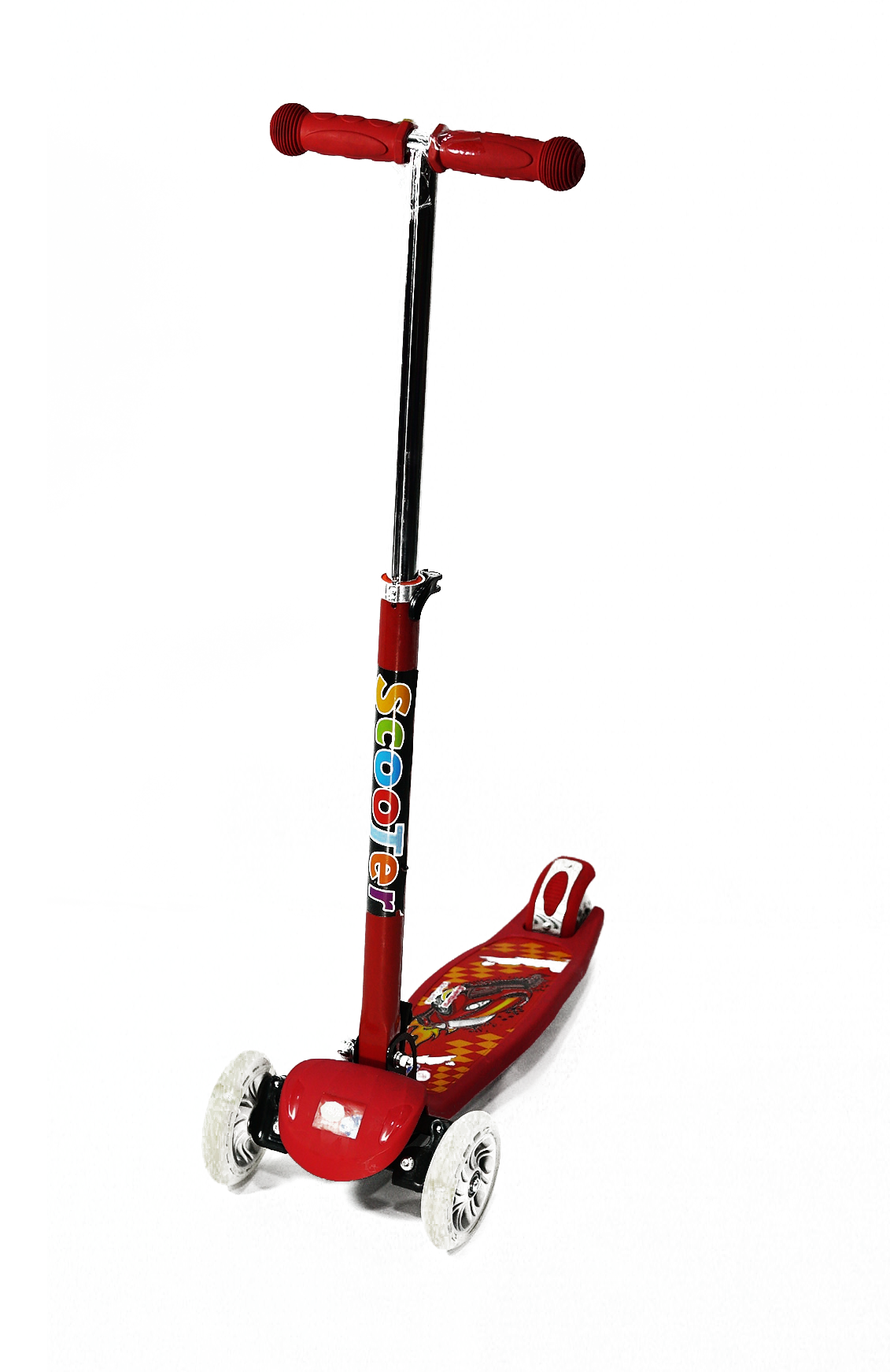 Scooter Patín para Niños con Base Metálica Rojo BM Toys