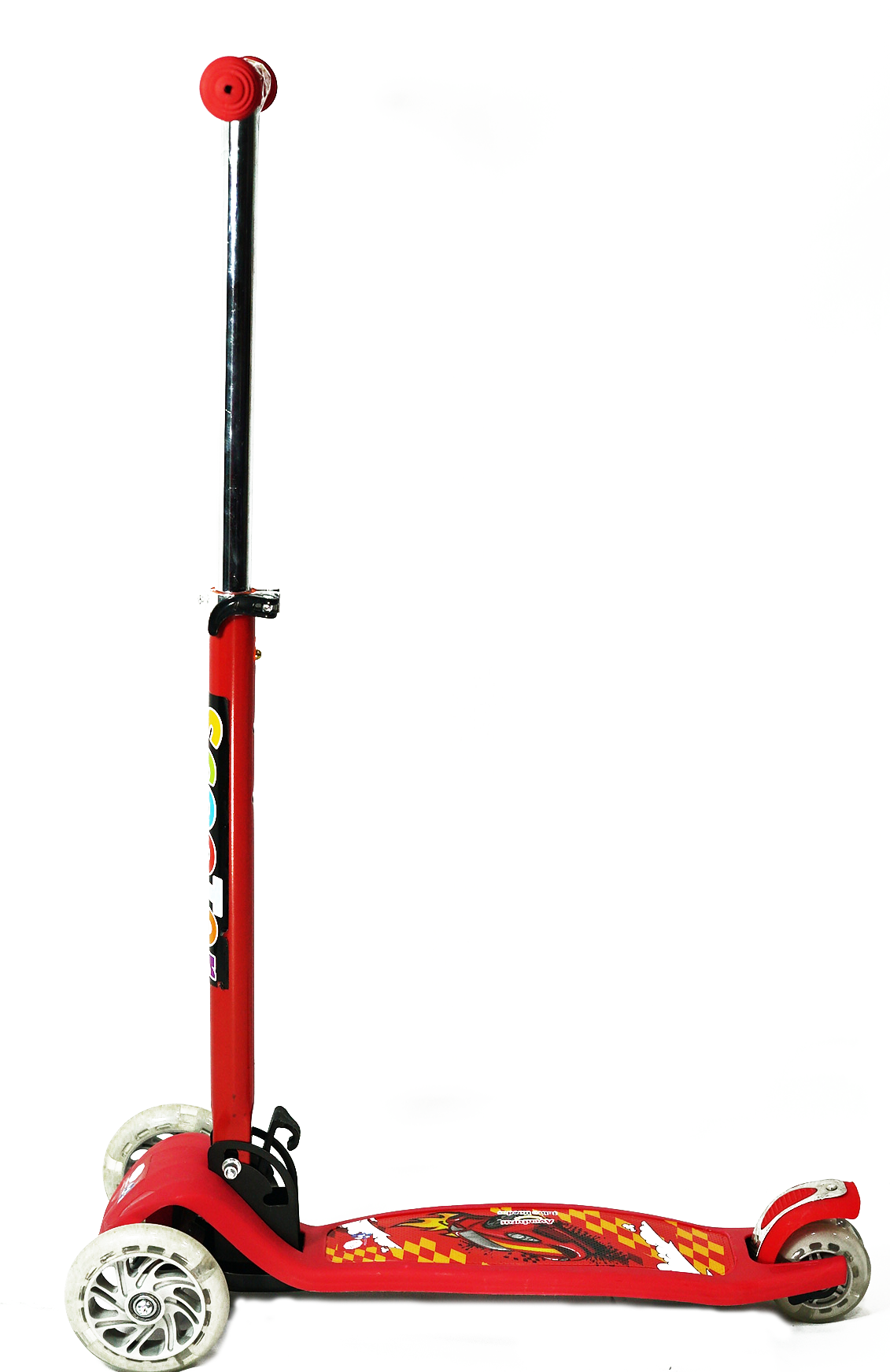 Scooter Patín para Niños con Base Metálica Rojo BM Toys