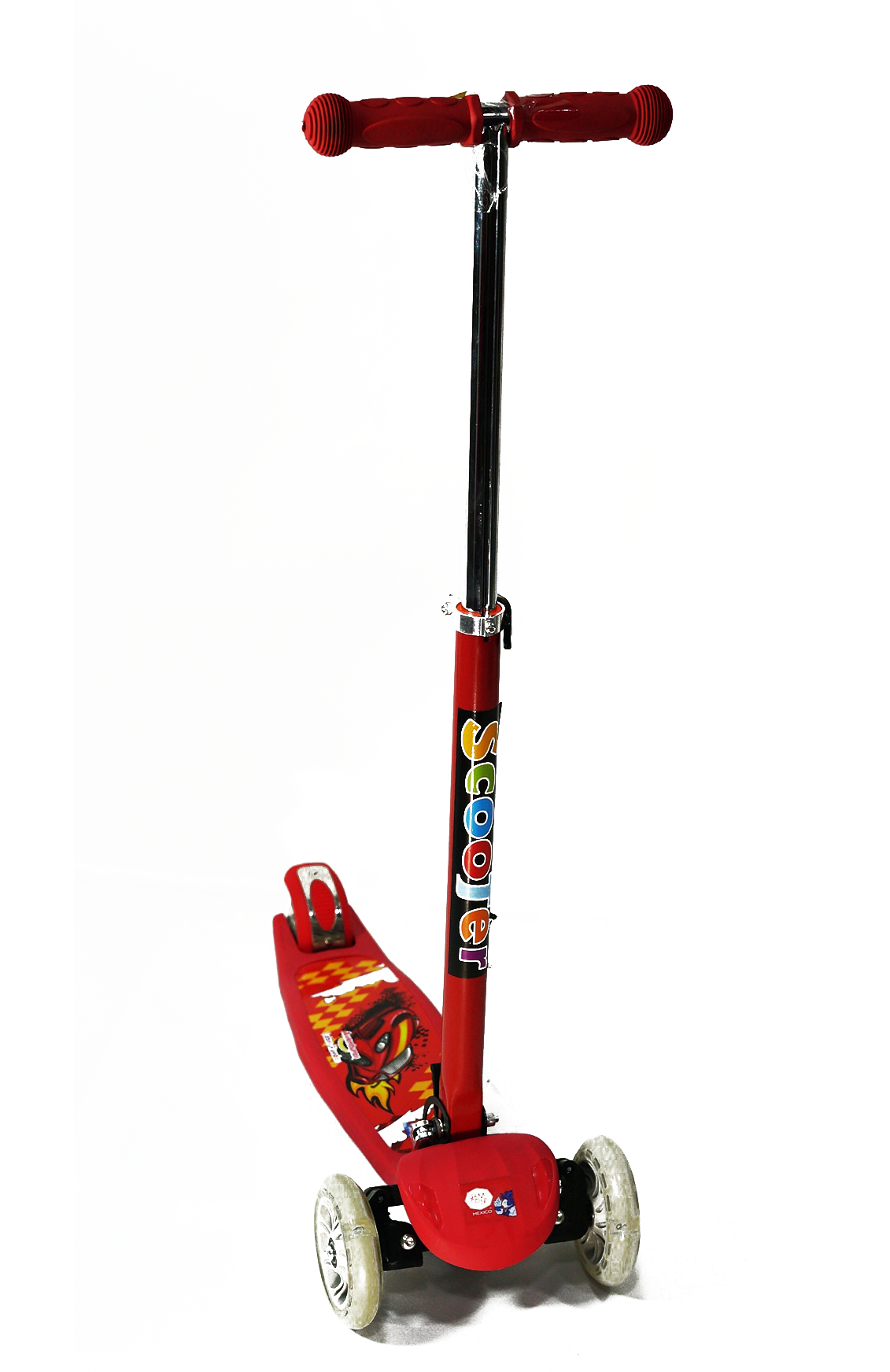 Scooter Patín para Niños con Base Metálica Rojo BM Toys