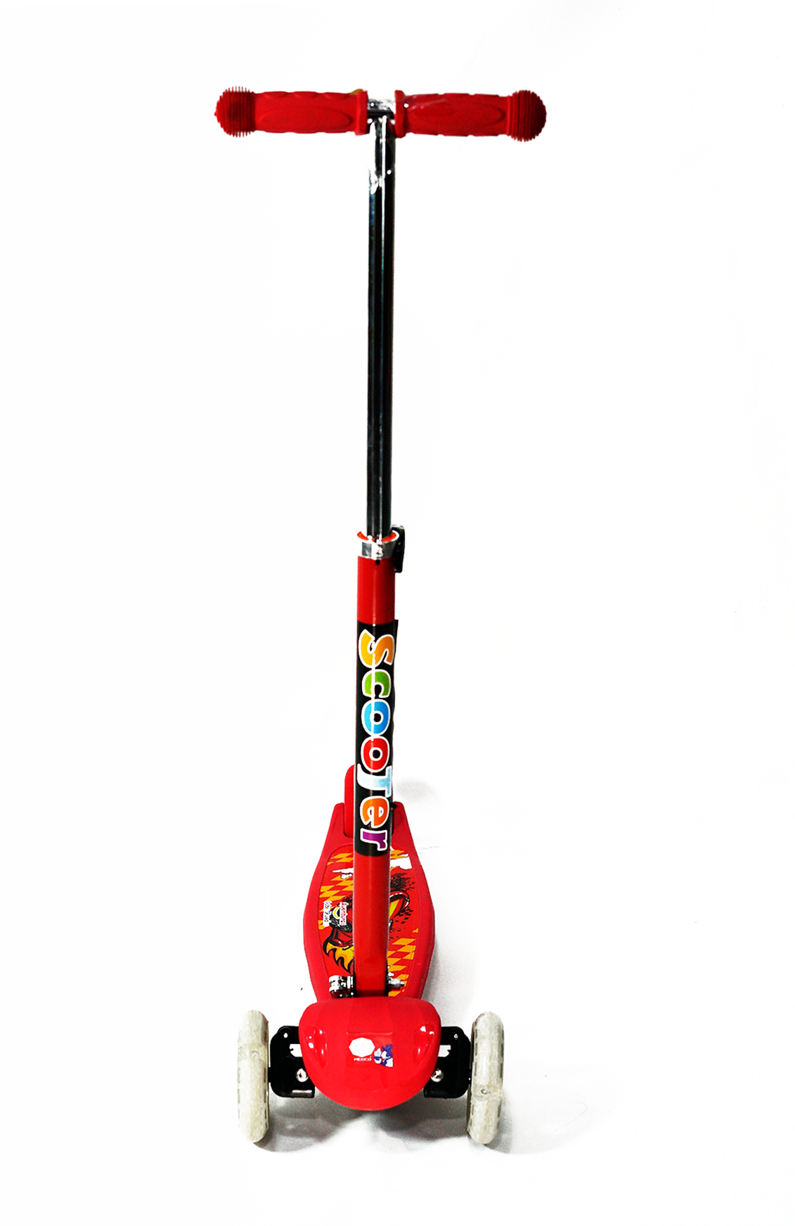Scooter Patín para Niños con Base Metálica Rojo BM Toys