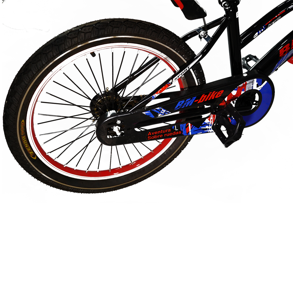 Bicicleta R-20 2022 Niño Rojo con Azul
