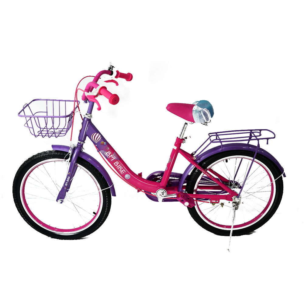 Bicicleta BM Bike R-20 Niña Fiusha con Morado
