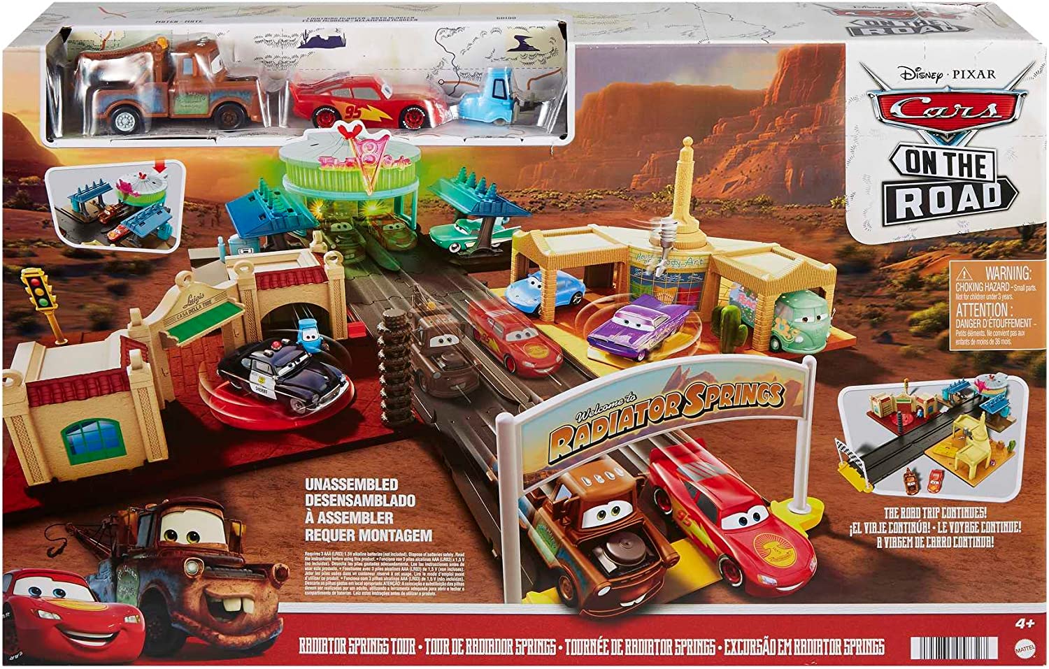  Nuevo Disney Pixar Cars TOUR Radiador Springs