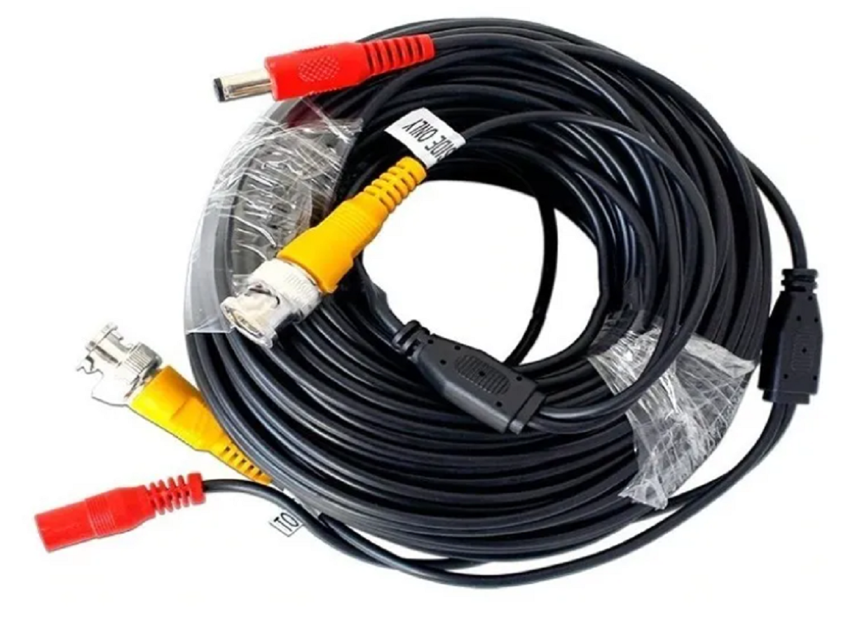 CABLE SIAMES PARA CAMARAS CCTV DE 15 METROS