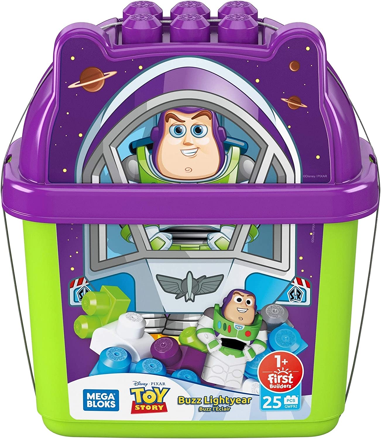 Mega Bloks Disney Cubeta de Buzz Lightyear
