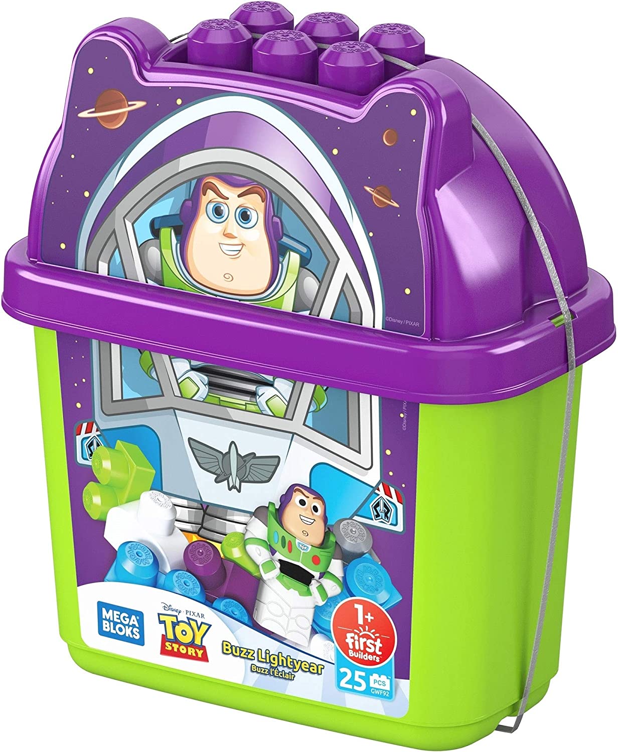 Mega Bloks Disney Cubeta de Buzz Lightyear