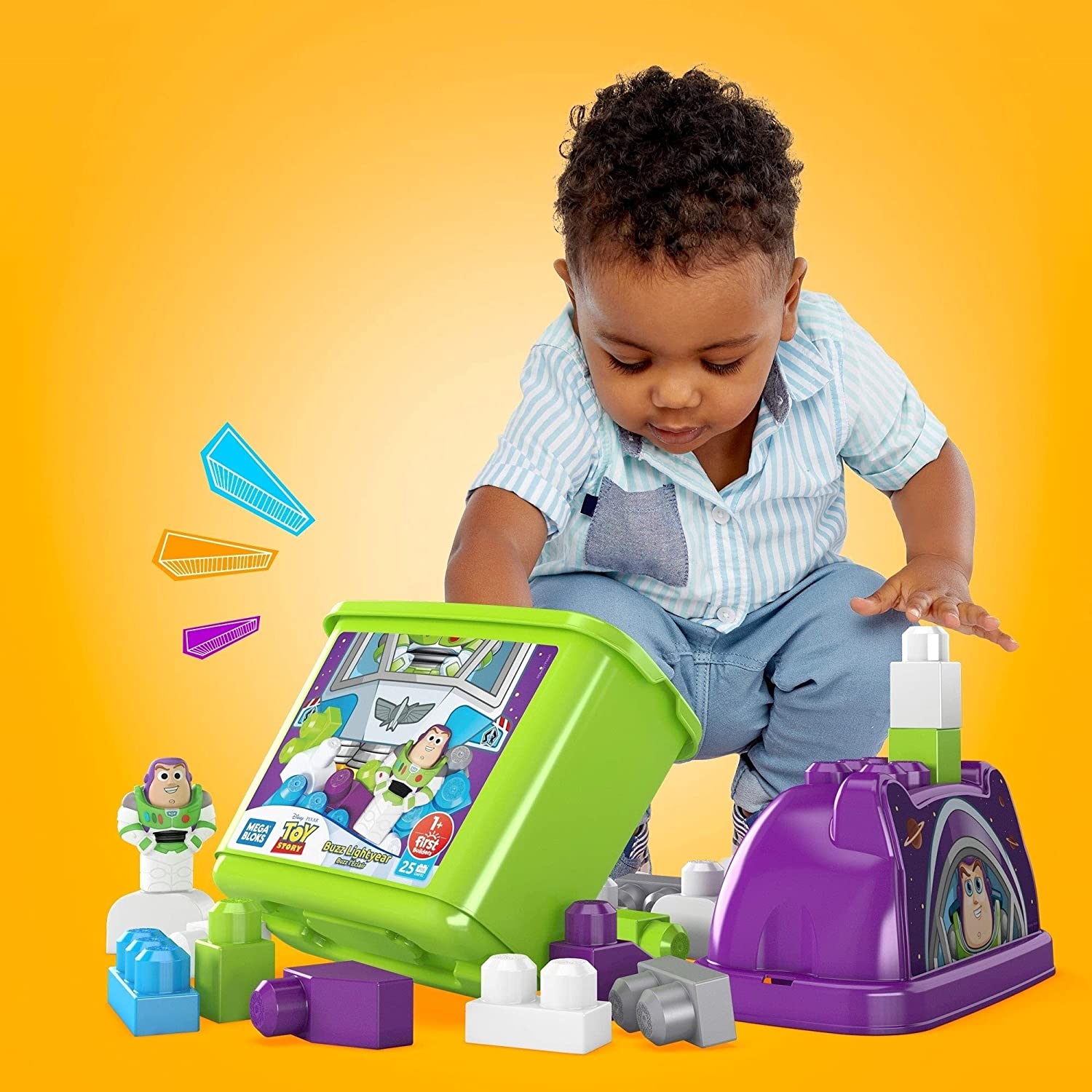 Mega Bloks Disney Cubeta de Buzz Lightyear